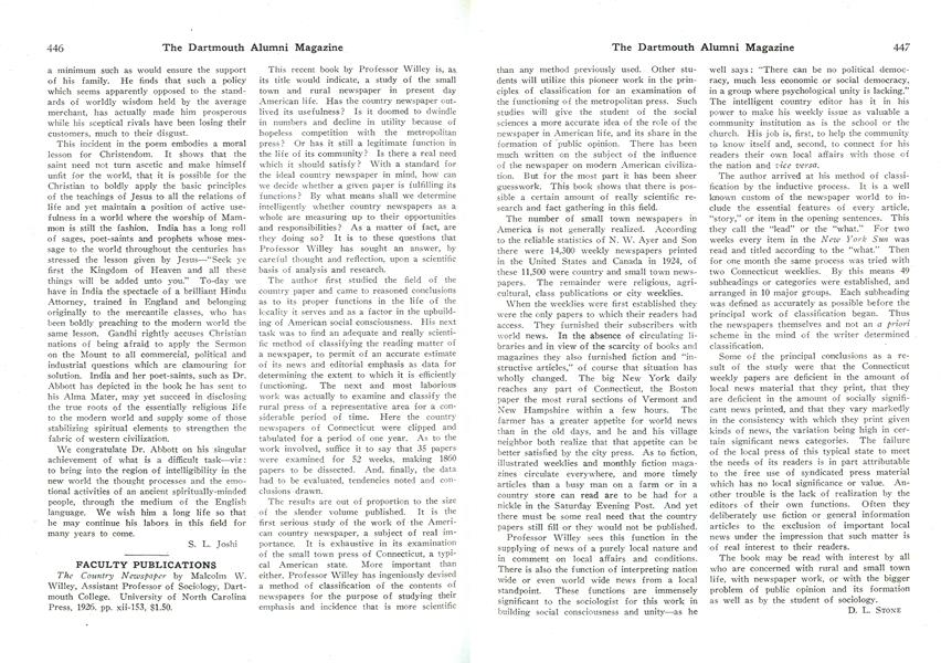 Country Newspaper