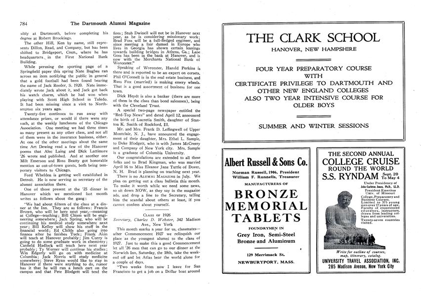 Class of 1926