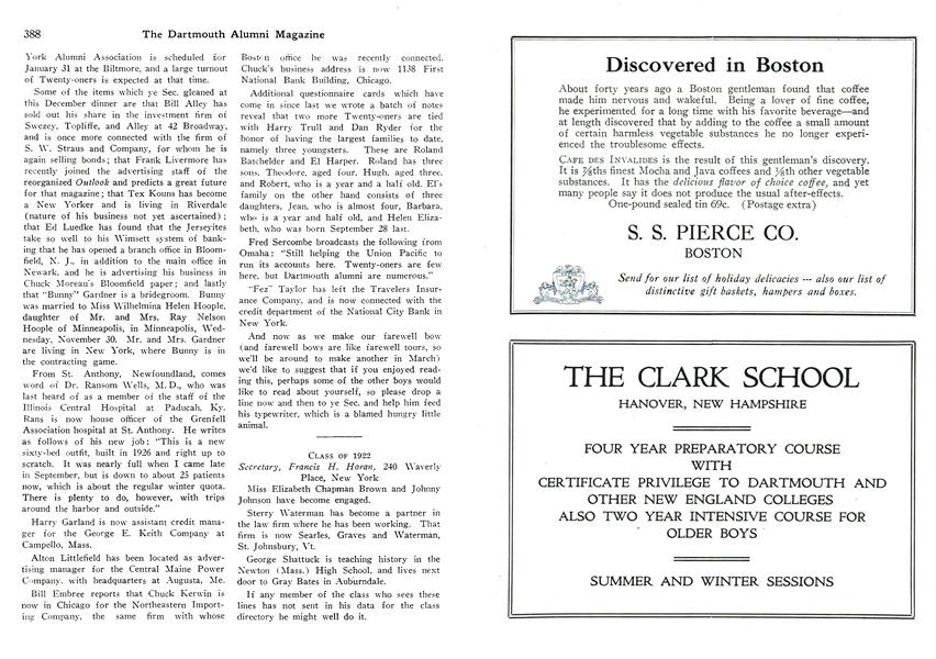 Class of 1922