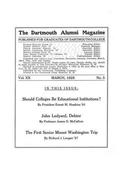 Table of Contents