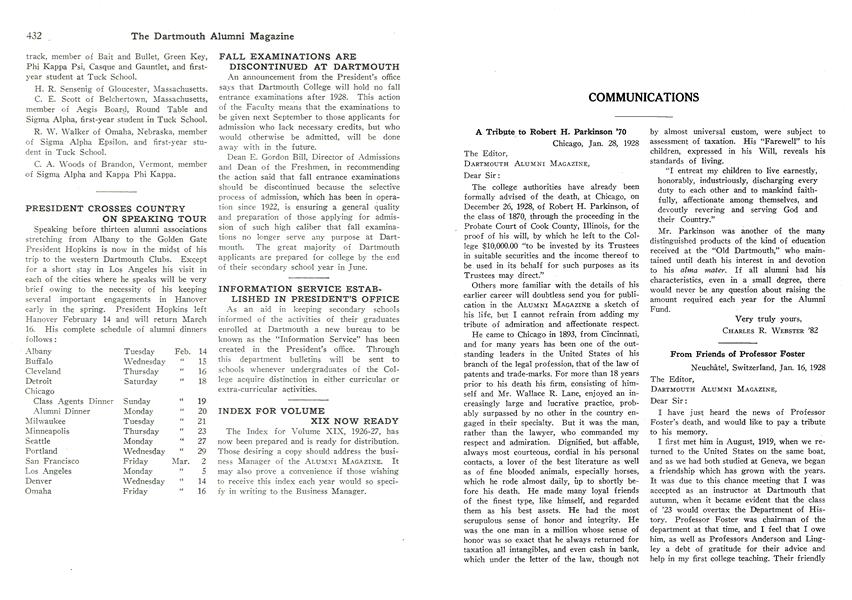 COMMUNICATIONS