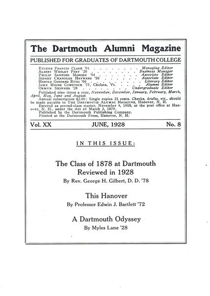 Table of Contents
