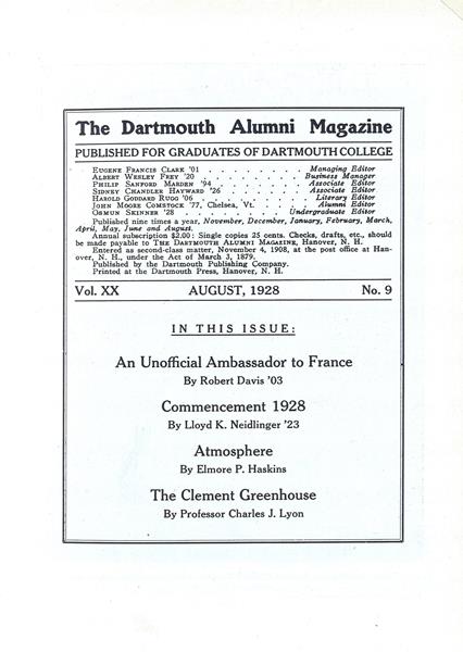 Table of Contents