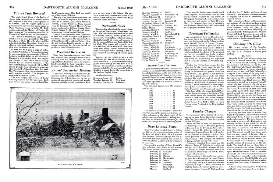 Edward Tuck Honored