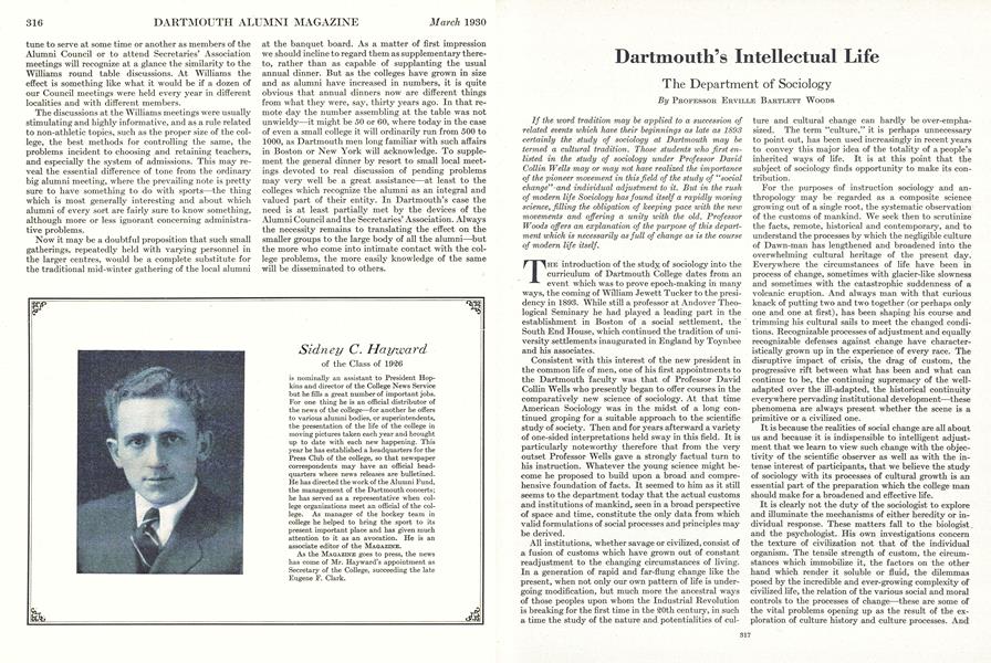 Dartmouth's Intellectual Life