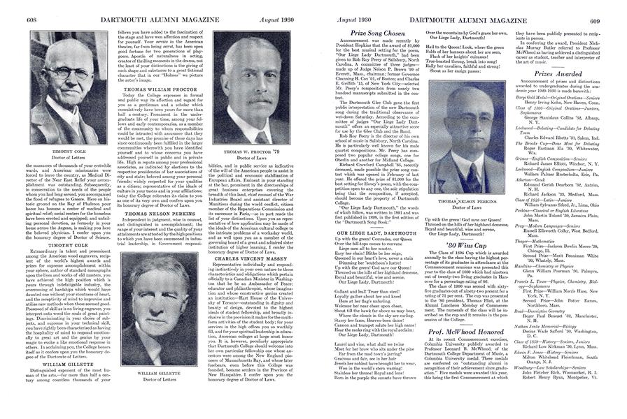 Prof. McWhood Honored