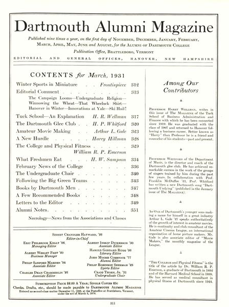 Table of Contents
