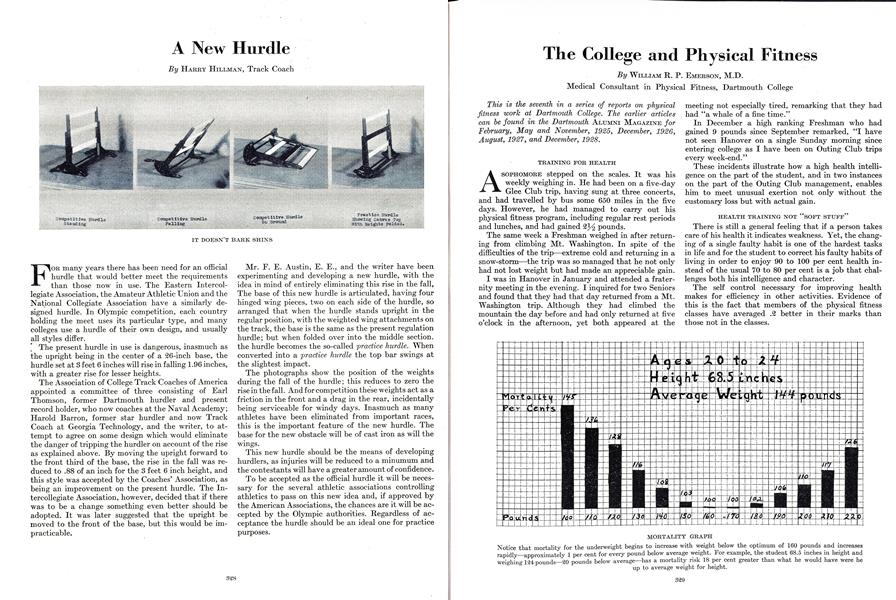 The College and Physical Fitness