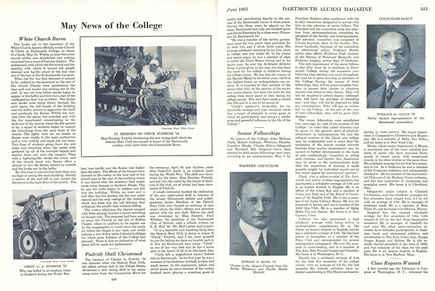 "LET THE OTHERS GO TO PODUNK COLLEGE"