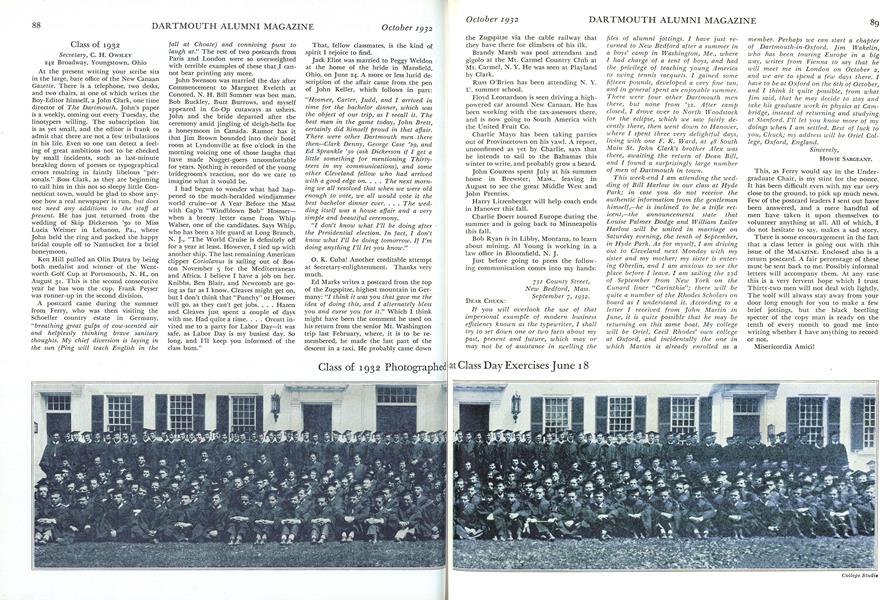 Class of 1932