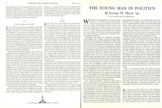 FACTS AND FALLACIES, Page: 6 - March 1933 | Dartmouth Alumni Magazine