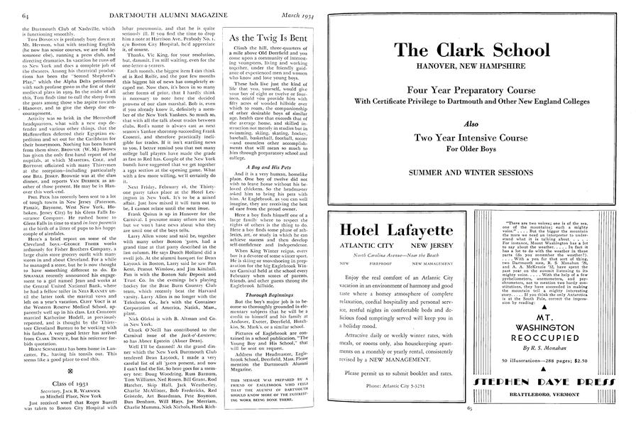 Class of 1931