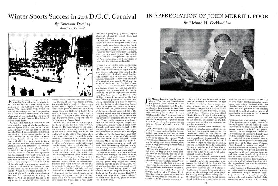Winter Sports Success in 24th D.O.C. Carnival