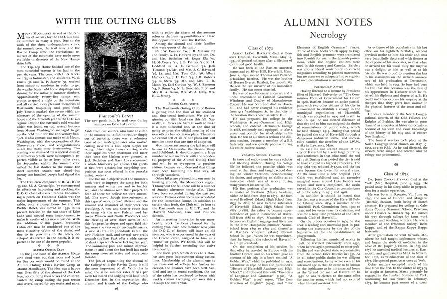 ALUMNI OUTING CLUB