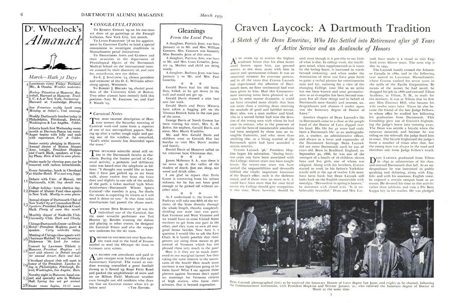 Graven Laycock: A Dartmouth Tradition