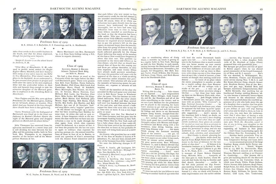 Class of 1909