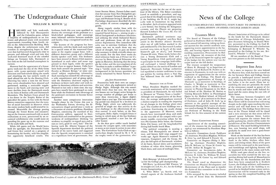 The Undergraduate Chair