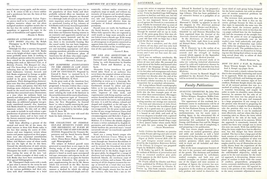 NEW HAMPSHIRE ANNOTATIONS TO THE AMERICAN LAW INSTI TUTE'S RESTATEMENT OF THE LAW OF CONTRACTS.