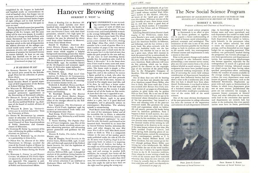 The New Social Science Program