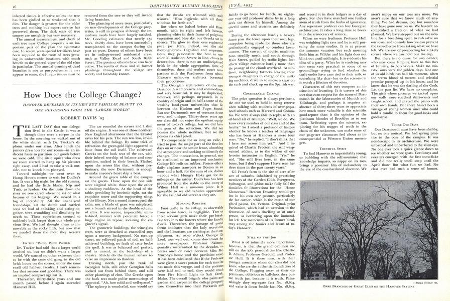 How Does the College Change?