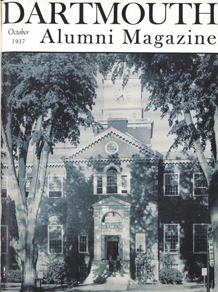 Issue: - October 1937 | Dartmouth Alumni Magazine