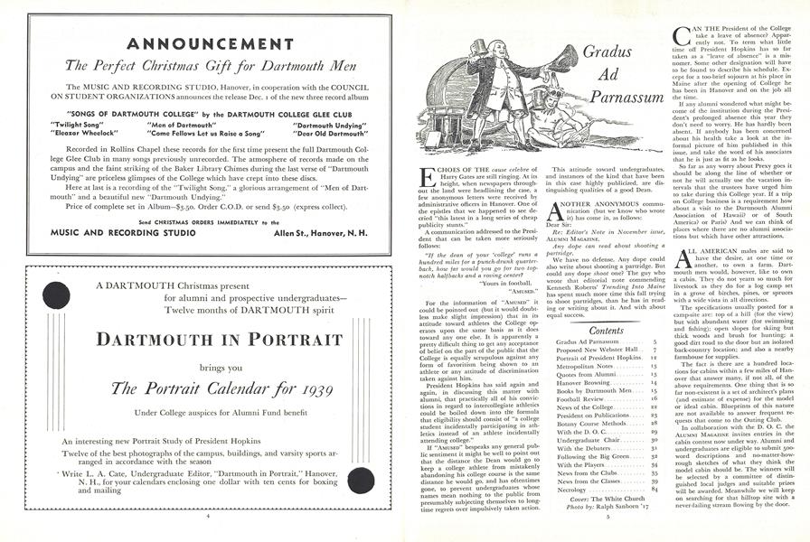 Table of Contents