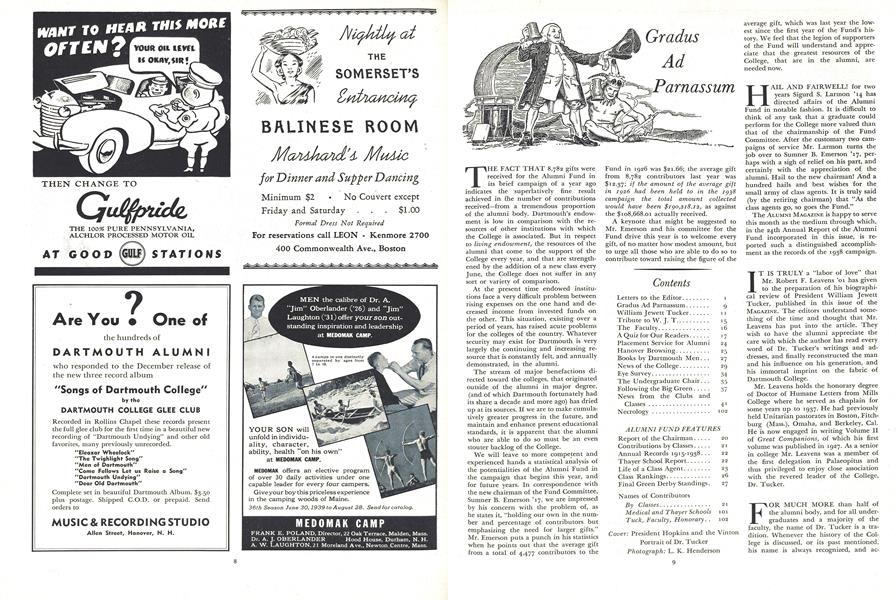 Table of Contents
