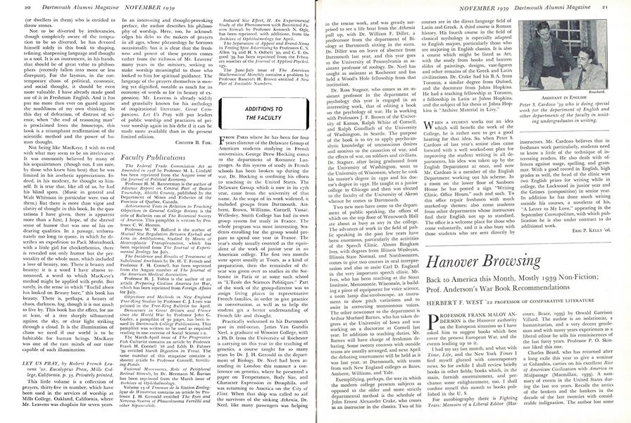 Hanover Browsing