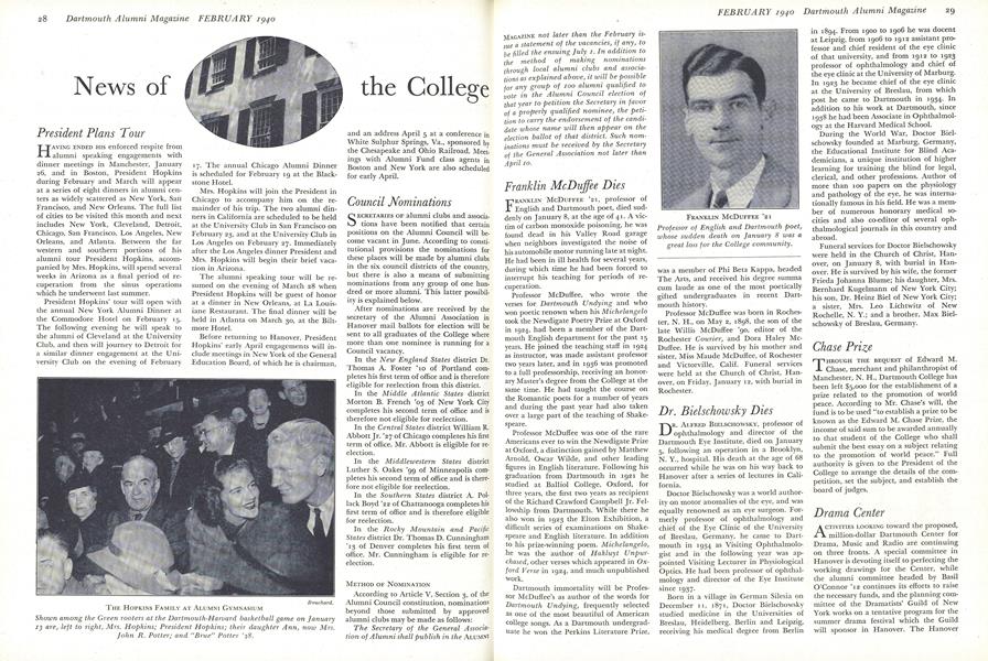 Franklin McDuffee Dies