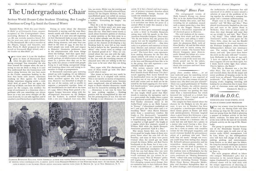 The Undergraduate Chair