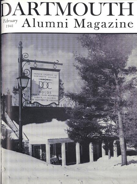 Issue: - February 1941 | Dartmouth Alumni Magazine