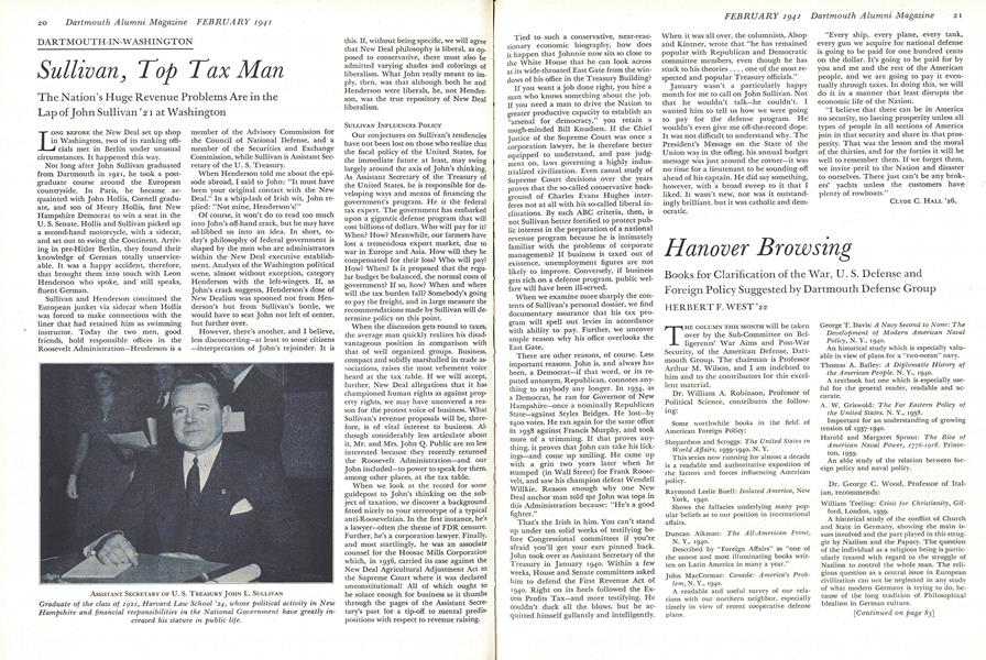 Sullivan, Top Tax Man