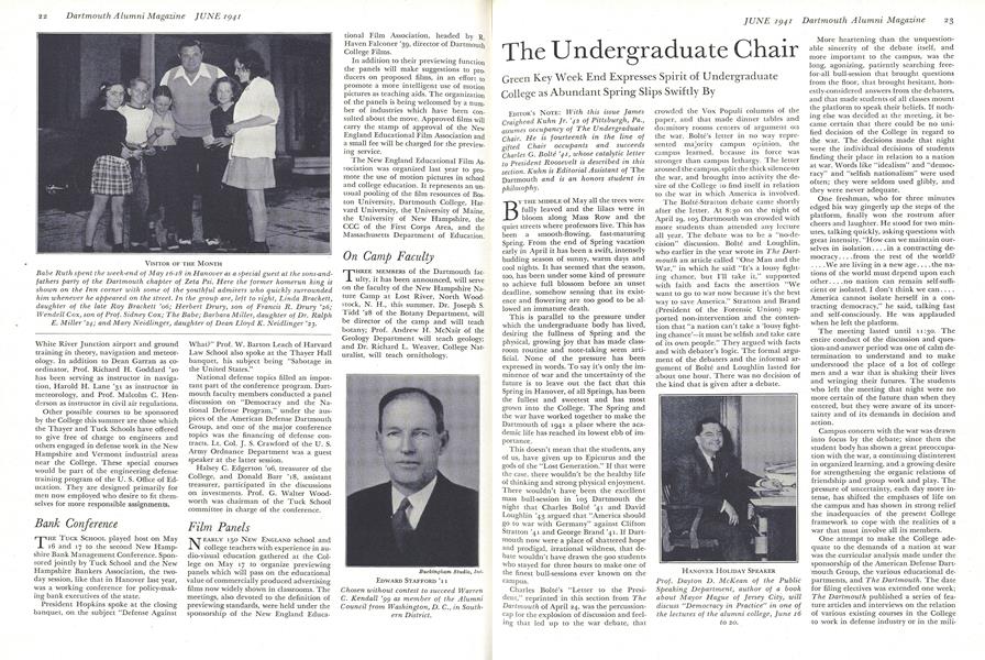 The Undergraduate Chair