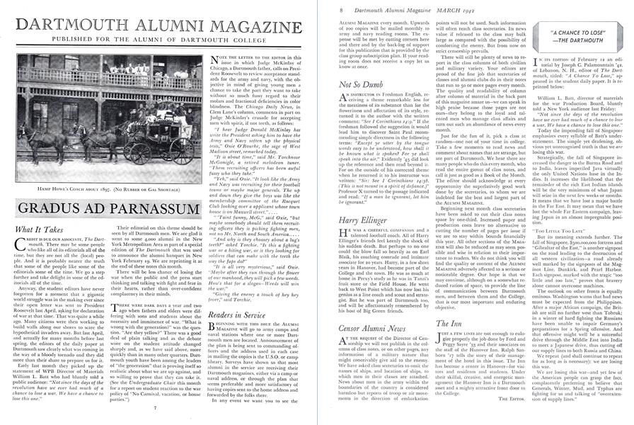 What It Takes