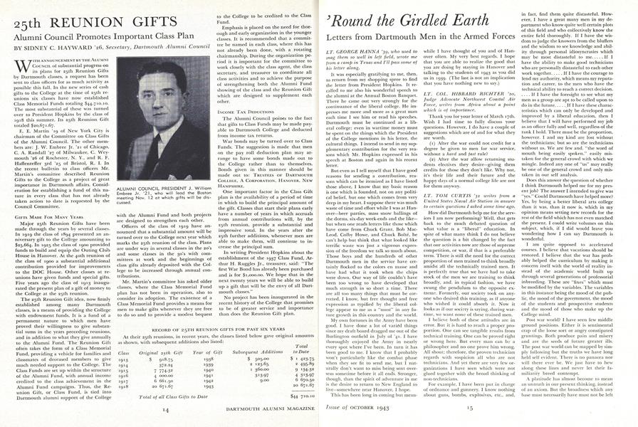 25th REUNION GIFTS