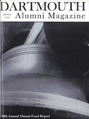 January 1945 | Dartmouth Alumni Magazine