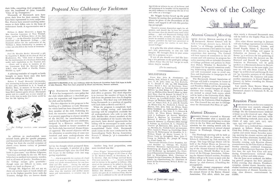 "I Give and Bequeath to the Trustees of Dartmouth College ..."