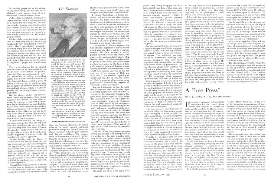 Your Newspaper and You