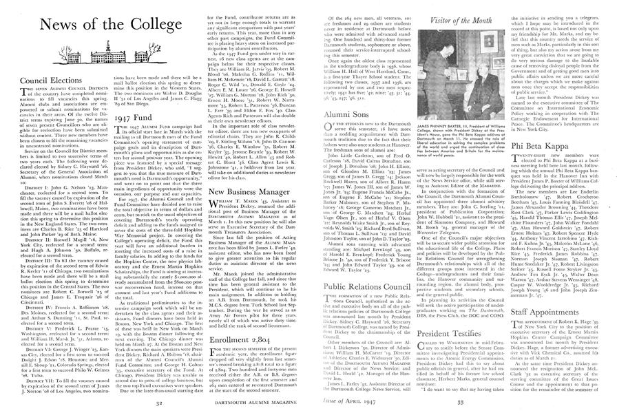 The Undergraduate Chair