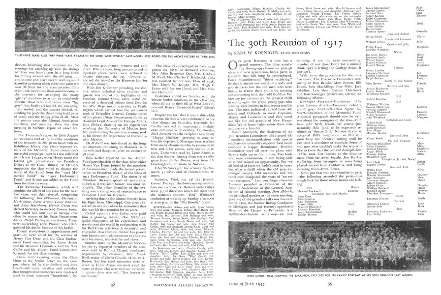 1907's "Historic" Fortieth