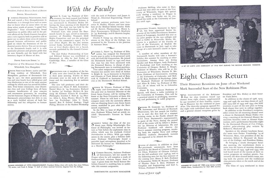 Eight Classes Return