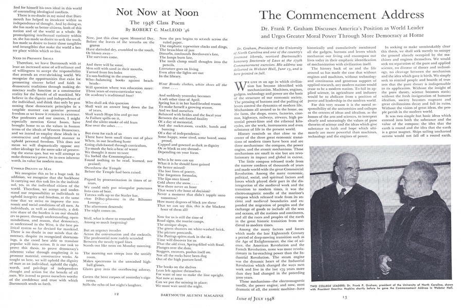 The Commencement Address