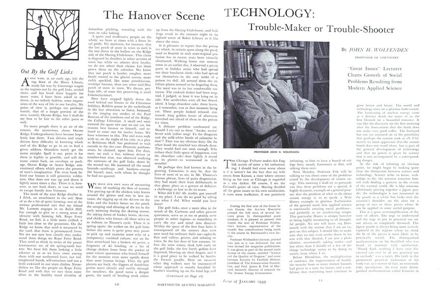 Technology: Trouble-Maker or Trouble-shooter