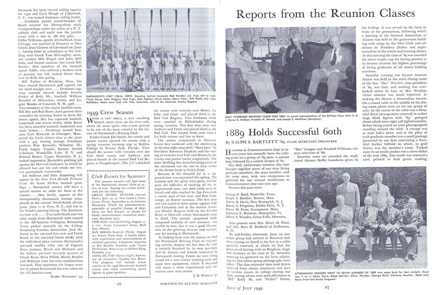1889 Holds Successful 60th