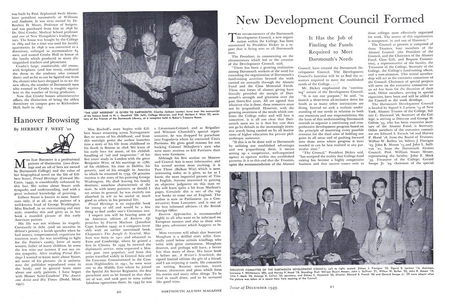 New Development Council Formed