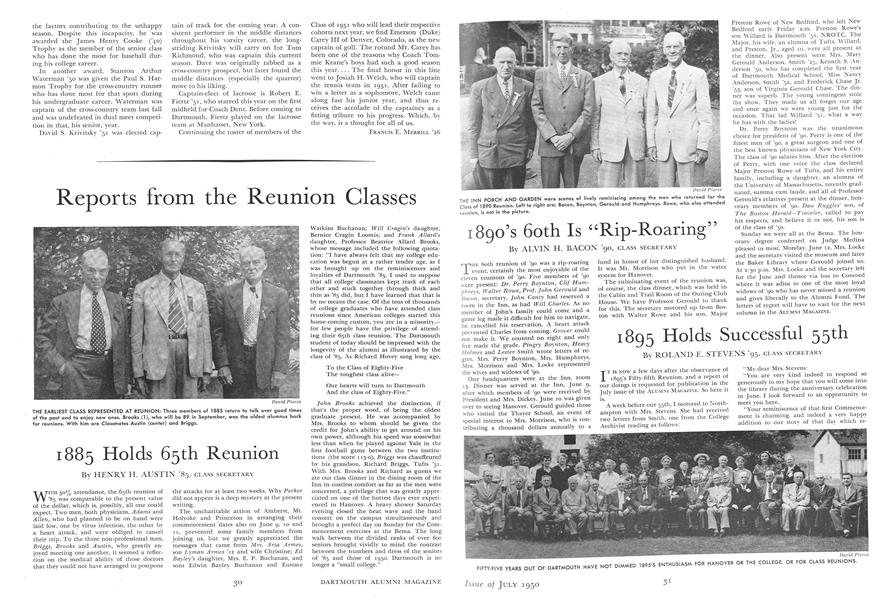 1885 Holds 65th Reunion