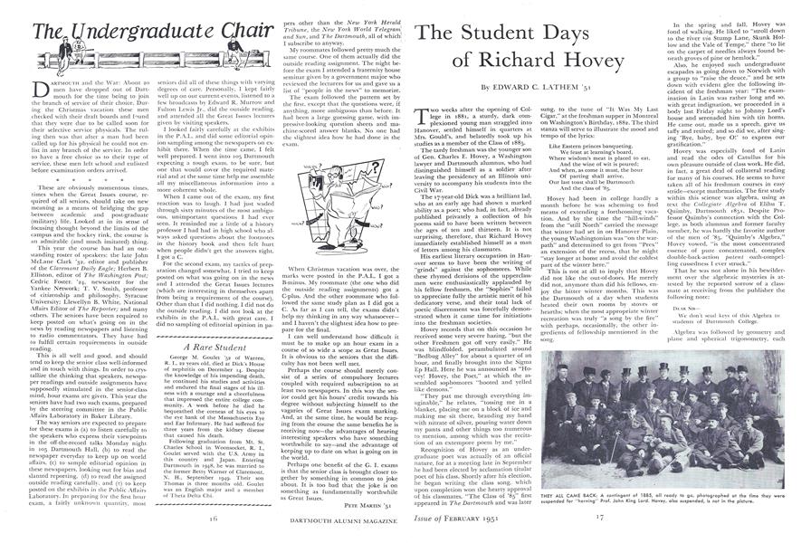 The Student Days of Richard Hovey