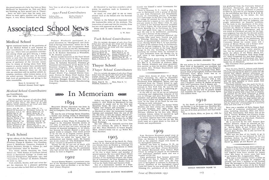 Tuck School Contributors