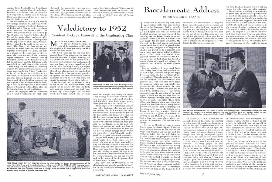Baccalaureate Address