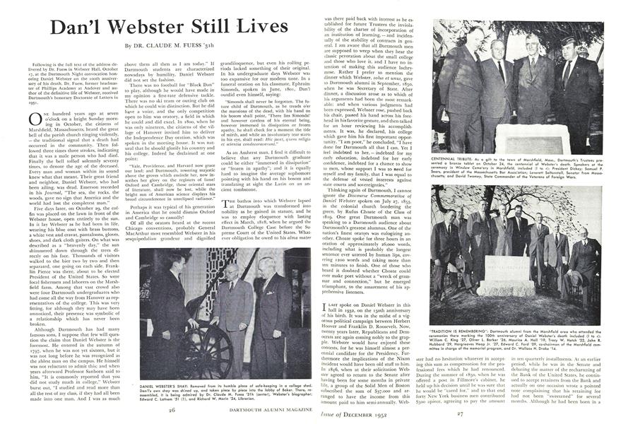Dan'l Webster Still Lives